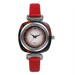 Lancardo Damen Armbanduhr Quarzwerk Analog Mode Frauen mit Echt Lederband Uhren von Lancardo