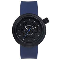 Lancardo Herren Quarz Analog Rund Rennreifen Design Zifferblatt Wasserdicht Männer Armbanduhr von Lancardo