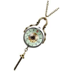 Lancardo Taschenuhr Vintage Herren Damen Uhr Analog mit Halskett 4331782657 von Lancardo