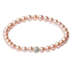 Lancaster Pulsera Mujer JLA-BR-SB-1-PU Plateado Rosa Plata de Ley 16 mm von Lancaster