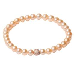 Lancaster Pulsera Mujer JLA-BR-SB-2-PE Naranja Plata de Ley 16 mm Rosado von Lancaster