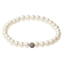 Lancaster Pulsera Mujer JLA-BR-SB-4-WH Marrón Blanco Plata de Ley 16 mm von Lancaster