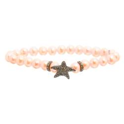 Lancaster Pulsera Mujer JLA-BR-STAR-3-PE Naranja Verde Plata de Ley 16 mm von Lancaster