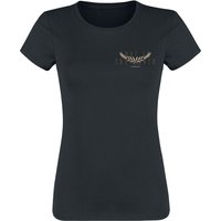 Landmvrks T-Shirt - Cicada - M bis XXL - für Damen - Größe L - schwarz  - EMP exklusives Merchandise! von Landmvrks