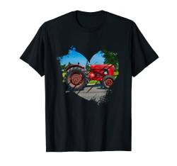Alter Trecker Traktor Schlepper Landwirt Bauer T-Shirt von Landwirt T-Shirts und Bekleidung Bauer nordishland
