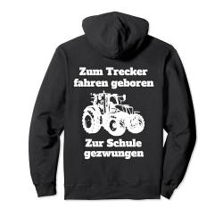 Druck auf Rücken Landwirt Bauer Trecker Kind Landwirtschaft Pullover Hoodie von Landwirt T-Shirts und Bekleidung Bauer nordishland