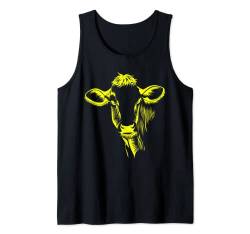 Kuh Landwirt Bauer Kühe Rinder Landwirtschaft Milchbauer Tank Top von Landwirt T-Shirts und Bekleidung Bauer nordishland