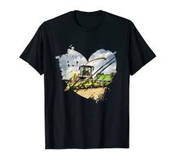 Mais häckseln Landwirt Bauer Landwirtschaft Mais-Häcksler T-Shirt von Landwirt T-Shirts und Bekleidung Bauer nordishland