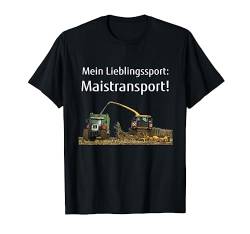 Mais häckseln Landwirt Bauer Landwirtschaft Maistransport T-Shirt von Landwirt T-Shirts und Bekleidung Bauer nordishland