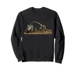 Mais häckseln Landwirt Bauer Lohner Mais-Häcksler Silage Sweatshirt von Landwirt T-Shirts und Bekleidung Bauer nordishland