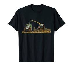 Mais häckseln Landwirt Bauer Lohner Mais-Häcksler Silage T-Shirt von Landwirt T-Shirts und Bekleidung Bauer nordishland
