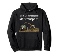 Mais häckseln Landwirt Bauer Lohner Maistransport Traktor Pullover Hoodie von Landwirt T-Shirts und Bekleidung Bauer nordishland