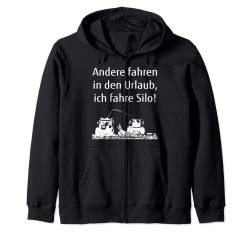 Silo fahren Landwirt Lohner Mais-Häcksler Landwirtschaft Kapuzenjacke von Landwirt T-Shirts und Bekleidung Bauer nordishland