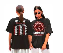 The Final Lap Tour 2023 50 Cent Concert Gig Tour Shopping Merch Bag Style Fan Inspired Clothing Summer Gift for Fan, Schwarz , M/L von Lang Horn