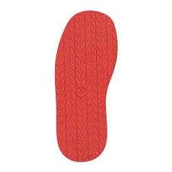 Langlauf Schuhbedarf 1 Paar Dunlop® Trip Langsohle in modischen Farben für Sneakers (Rot) von Langlauf Schuhbedarf
