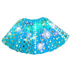 Lapirek Tüllrock Damen LED Tütü Erwachsene Teenager Tutu Party Ballett Tanzen Fancy Dress Halloween Kostüm Einheitsgröße Costume Fasching Damen 241 von Lapirek