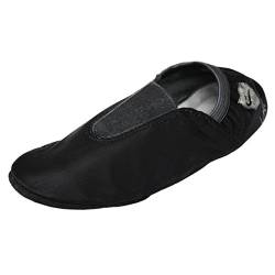 Lappade Gummisohle schwarz Gymnastikschuhe, Ballettschuhe, Schläppchen, Turnschläppchen, Tanzschuhe Art. 245GG Gr. 30 von Lappade