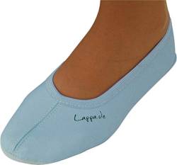 Lappade Ledersohle hellblau Gymnastikschuhe, Schläppchen, Turnschläppchen (Art. 204 Gr. 25 EU) von Lappade