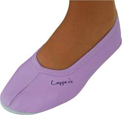 Lappade Ledersohle lila Gymnastikschuhe, Schläppchen, Turnschläppchen (Art. 202 Gr. 28 EU) von Lappade