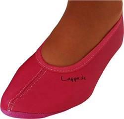 Lappade Ledersohle pink Gymnastikschuhe, Schläppchen, Turnschläppchen (Art. 207 Gr. 26 EU) von Lappade