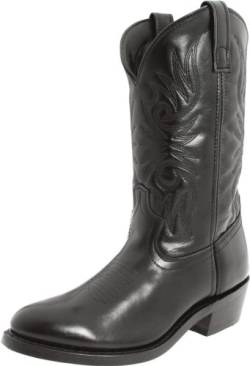 Laredo McComb Herren-Stiefel mit runder Zehenpartie, mittlere Wade, Schwarz, Schwarz, 42.5 EU von Laredo