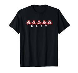 Vegas Baby T-Shirt Awesome Gambling Shirt von Las Vegas Casino Gamble Gift Tee Shirts