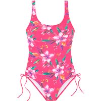 LASCANA Malia Badeanzug, herausnehmbare Softcups, für Damen, pink, 38A von Lascana