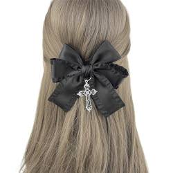 Haarspange mit Schleife, süße große Schleifen, Haarnadel, Haarstyling-Zubehör für dünnes Haar, französische Haarspangen, Schleife, Haarspange für Mädchen von Laspi