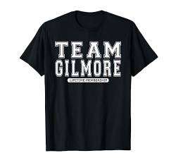 Team GILMORE Family Surname Reunion Crew Member Gift T-Shirt von Last Name Matching Christmas Tree Birthday Group