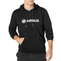 Mens Airbus Aerospace Hoodies Long Sleeve Pullover Loose Hoody Sweatershirt 3XL von Lateral