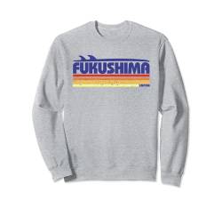Fukushima Japan Surf Retro Paradies Sweatshirt von LatitudeZero