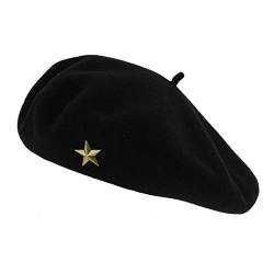 Laulhère Authentisches Ché Beret - Schwarz - 58 von Laulhère