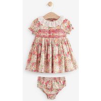 LAURA ASHLEY Partykleid Laura Ashley Besticktes Ballkleid mit Smokkragen (2-tlg) von Laura Ashley