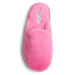 Laura Ashley Ladies All Over Plush W/Memory Foam Slippers von Laura Ashley