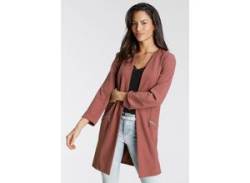 Longblazer LAURA SCOTT Gr. 40, rosa (rosebraun (nachhaltiges material)) Damen Blazer von Laura Scott