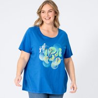 Damen-T-Shirt mit Print, große Größen von Laura Torelli Plus