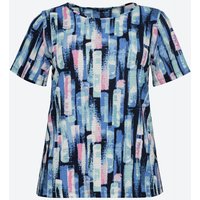 Damen-T-Shirt mit Trend-Muster, große Größen von Laura Torelli Plus