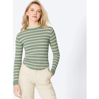 Damen-Feinstrick-Pullover mit Ripp-Struktur von Laura Torelli