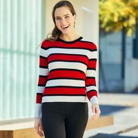 Damen-Pullover mit Streifendesign von Laura Torelli