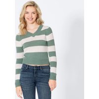 Damen-Pullover mit Streifenmuster von Laura Torelli