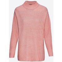 Damen-Pullover mit Struktur-Streifen von Laura Torelli