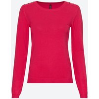 Damen-Pullover mit Zierknöpfen von Laura Torelli