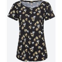 Damen-T-Shirt mit Blumenmuster von Laura Torelli