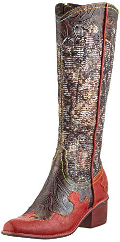 LAURA VITA Damen GECAIO 14 Western Boot, Rouge, 35 EU von Laura Vita