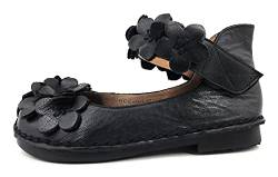 Laura Vita Hocobio Damenschuhe Ballerinas Spangenballerina Schwarz Freizeit, Schuhgröße:EUR 37 von Laura Vita