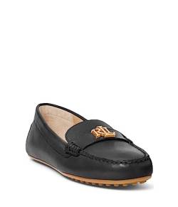 Lauren by Ralph Lauren Damen Barnsbury Driving Style Loafer, Schwarz, 42 EU von Lauren by Ralph Lauren