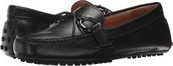 Lauren by Ralph Lauren Damen Briley Fahrer-Slipper, Schwarzes superweiches Leder, 36.5 EU von Lauren by Ralph Lauren