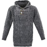 Lavecchia Strickpullover Übergrößen Herren Pullover LV-489 Herren Kapuzenpullover Hoodie von Lavecchia