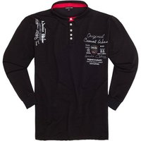 Lavecchia Sweatshirt Übergrößen Shirt LV-2025 Polo Langarmshirt von Lavecchia