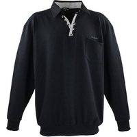 Lavecchia Sweatshirt Übergrößen Sweater LV-602 Polo Langarmshirt von Lavecchia